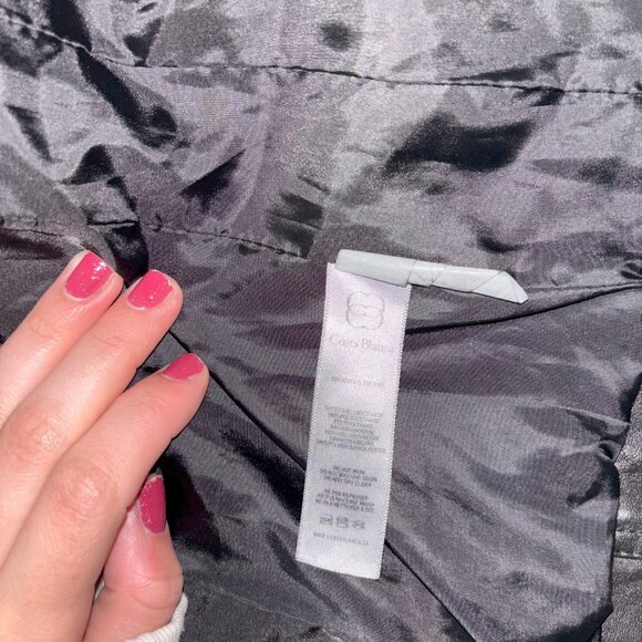 Motor Style Faux Leather Jacket - Picture 3 of 6